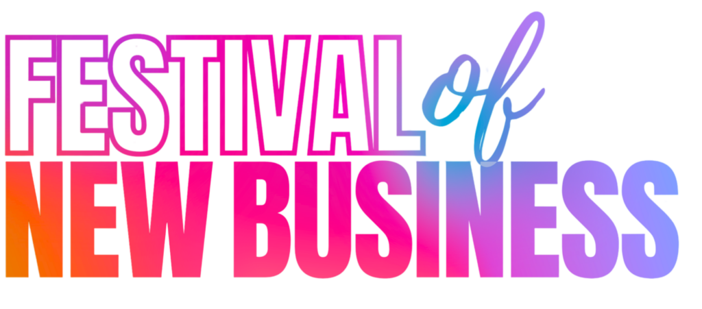 Festival of New Business Long Logo